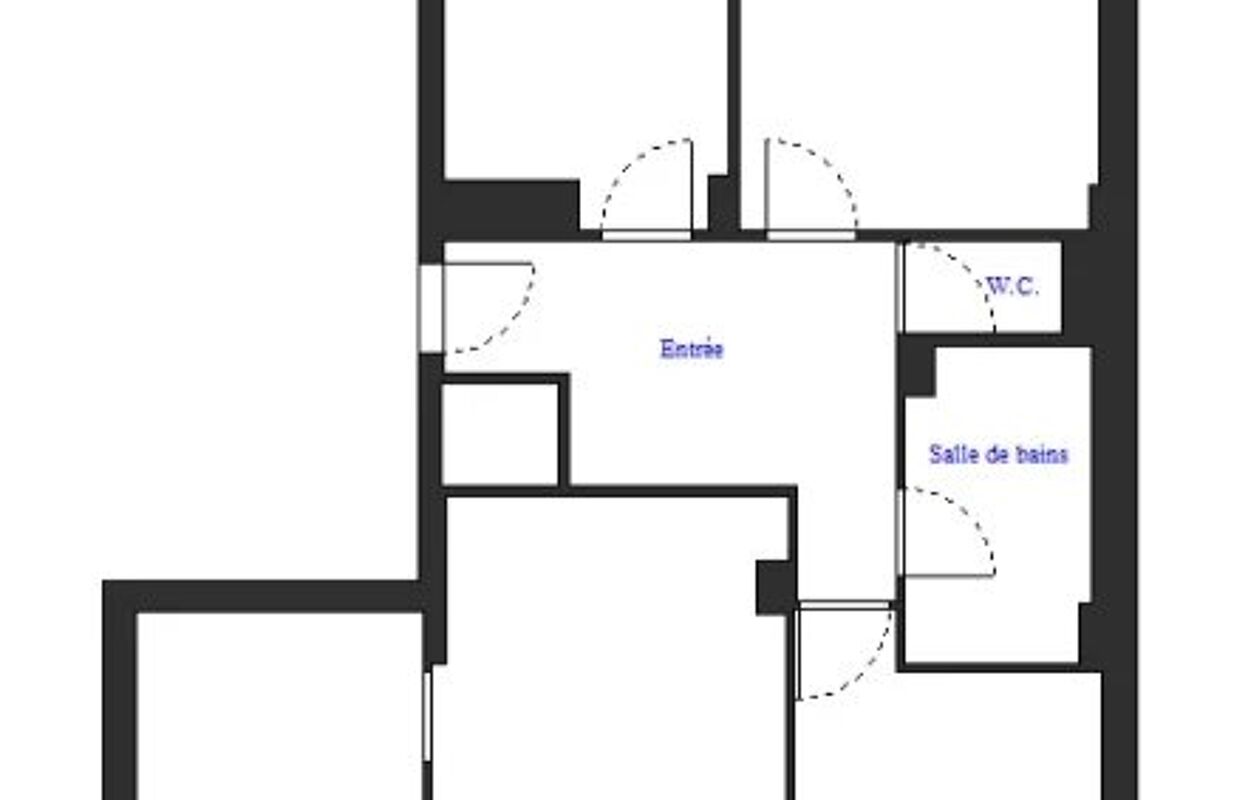 appartement 4 pièces 80 m2 à Nice (06100)