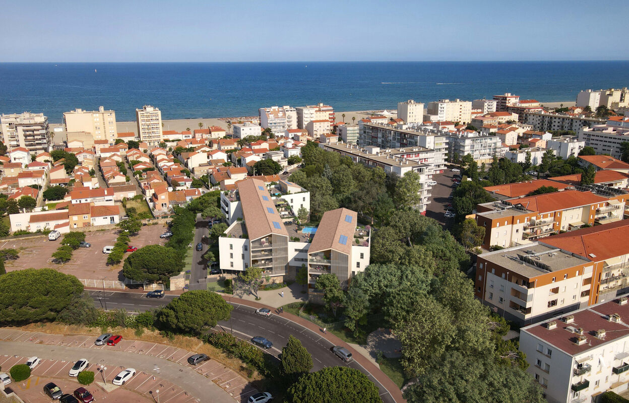appartement neuf T3 pièces 61 à 78 m2 à vendre à Canet-en-Roussillon (66140)
