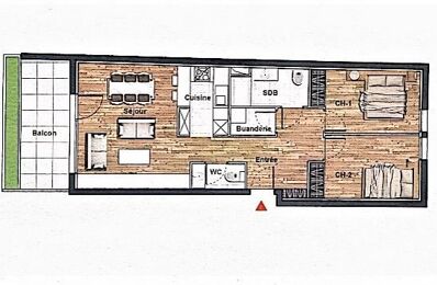 appartement 3 pièces 64 m2 à vendre à Épinay-sur-Seine (93800)