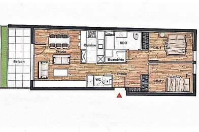 Appartement 3 pièces 273078 €