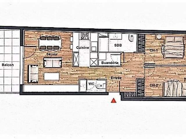 Vente Appartement 3 pièces — photo du bien