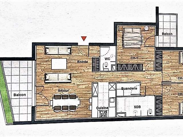 Vente Appartement 4 pièces — photo du bien
