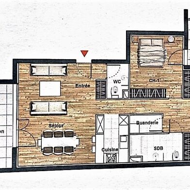 Appartement 4 pièces 337858 €