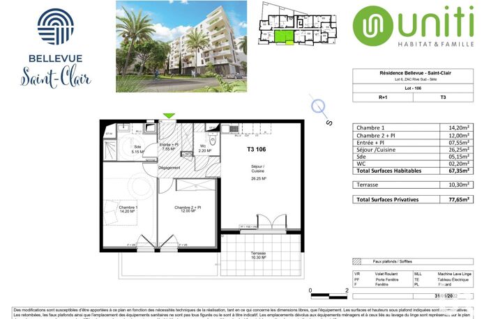 Vente Appartement 3 pièces — photo 3