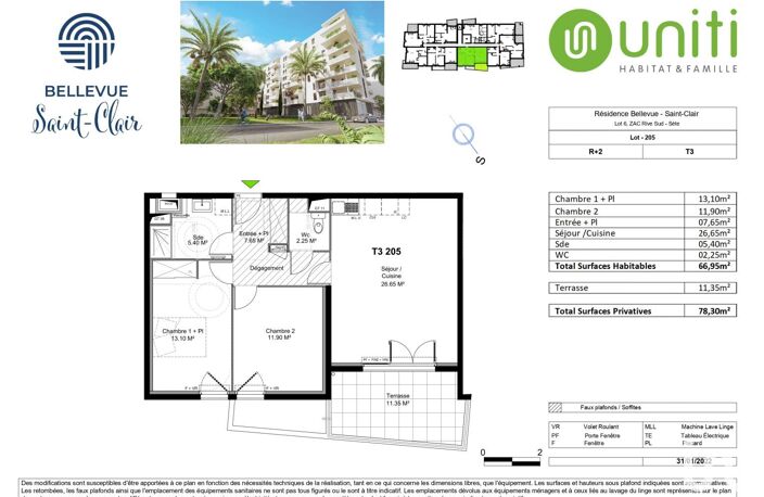 Vente Appartement 3 pièces — photo 4