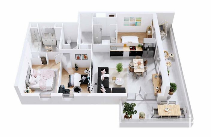 Vente Appartement 4 pièces — photo 4