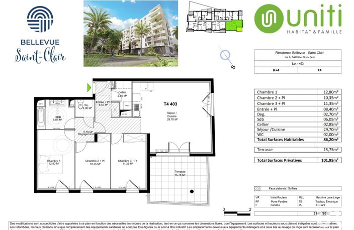 Vente Appartement 4 pièces — photo 5