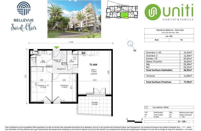 Vente Appartement 3 pièces — photo 4