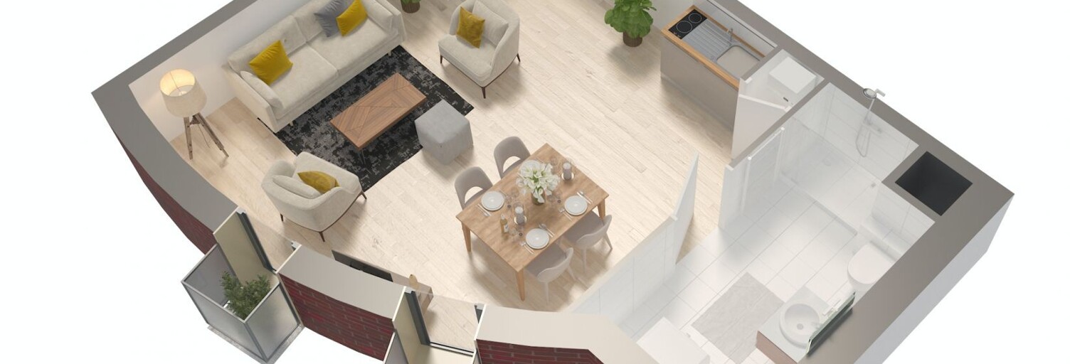 Appartement 1 Pièce 28 m² à vendre à Rennes (35000)