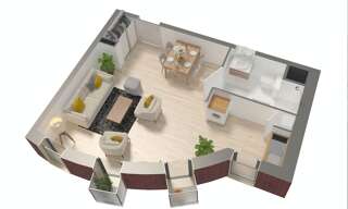 Appartement 1 Pièce 35 m² à vendre à Rennes (35000)