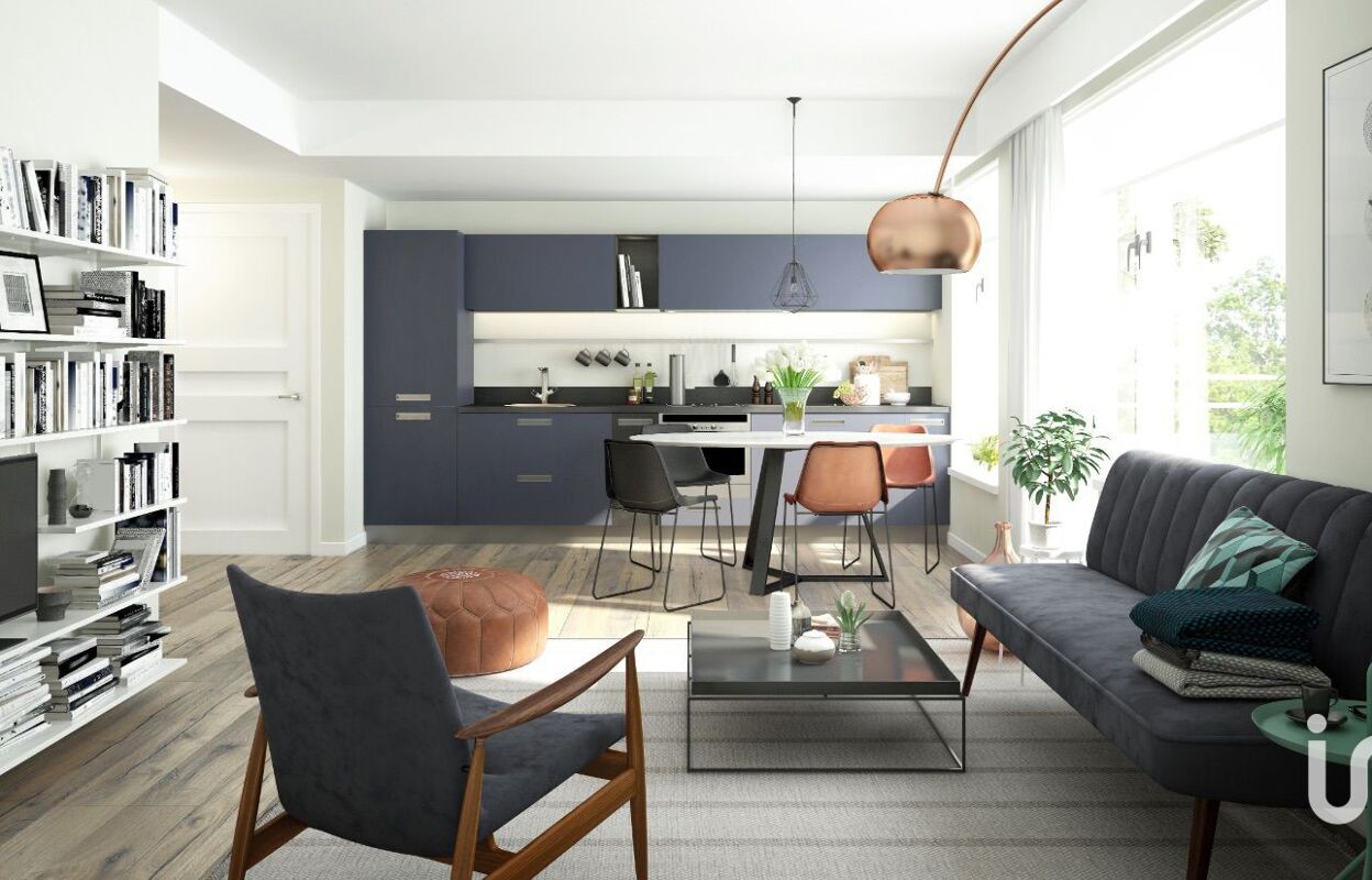 appartement 2 pièces 45 m2 à vendre à Saint-Rémy-Lès-Chevreuse (78470)