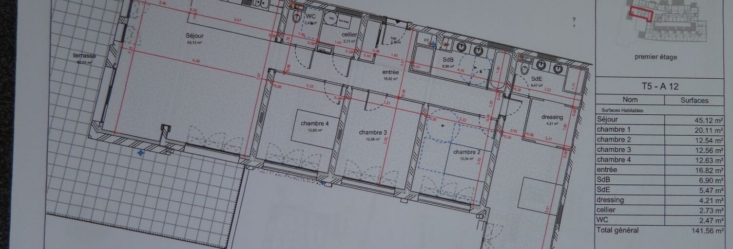 Appartement 5 Pièces 142 m² à vendre à Le Mans (72000)