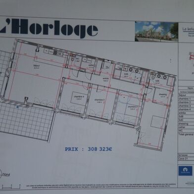 Appartement 5 pièces 233172 €