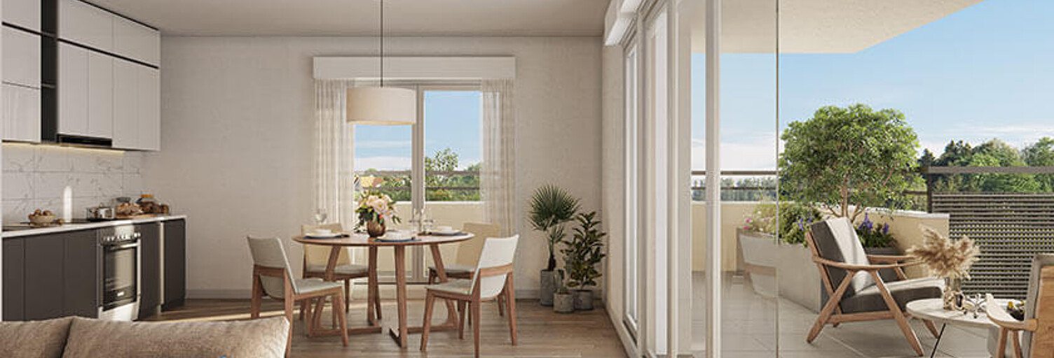 Appartement neuf T3, T4 Pièce 62 à 87 m² à vendre à Thonon-les-Bains (74200)