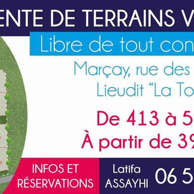 Terrain 413 m²