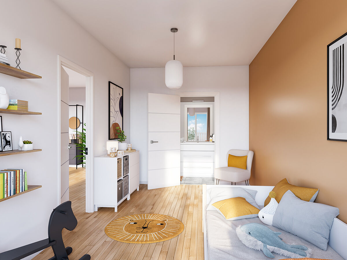 Appartement neuf 2 pièces 46 m²