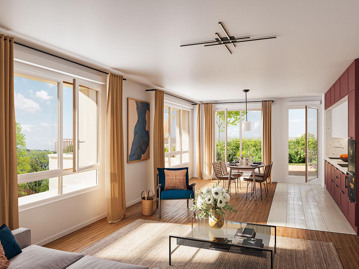 Appartement neuf 3 pièces 65 m²