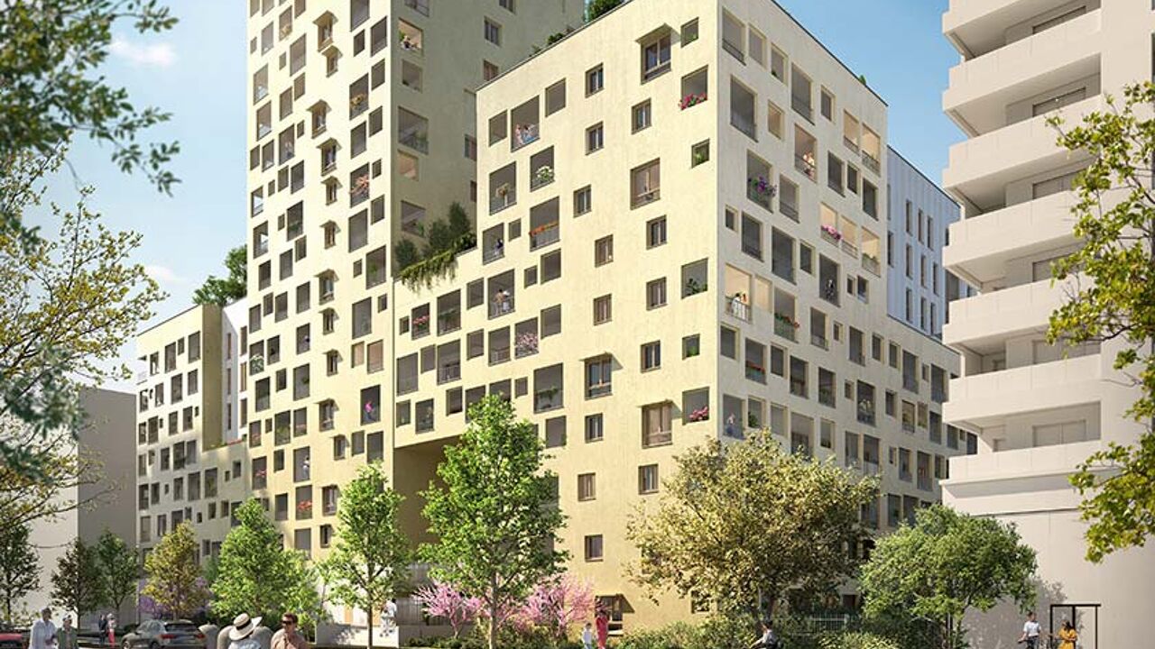 appartement neuf T1, T3, T4 pièces 39 à 86 m2 à vendre à Marseille 15 (13015)