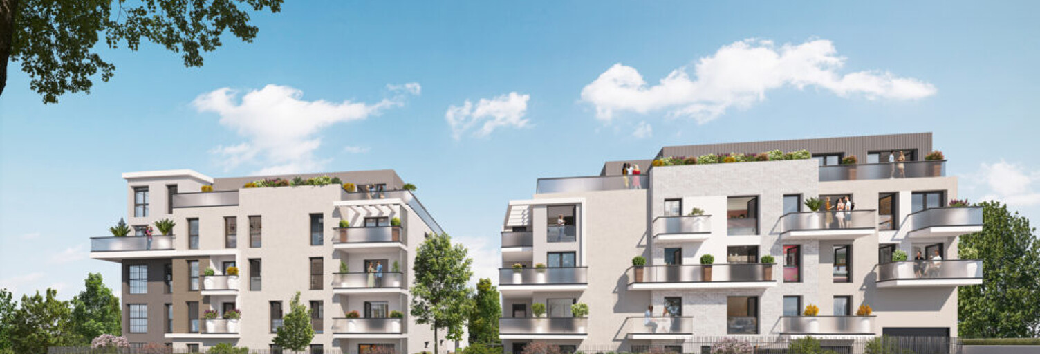Appartement neuf T1, T2, T3 Pièce 23 à 68 m² à vendre à Noisy-le-Grand (93160)