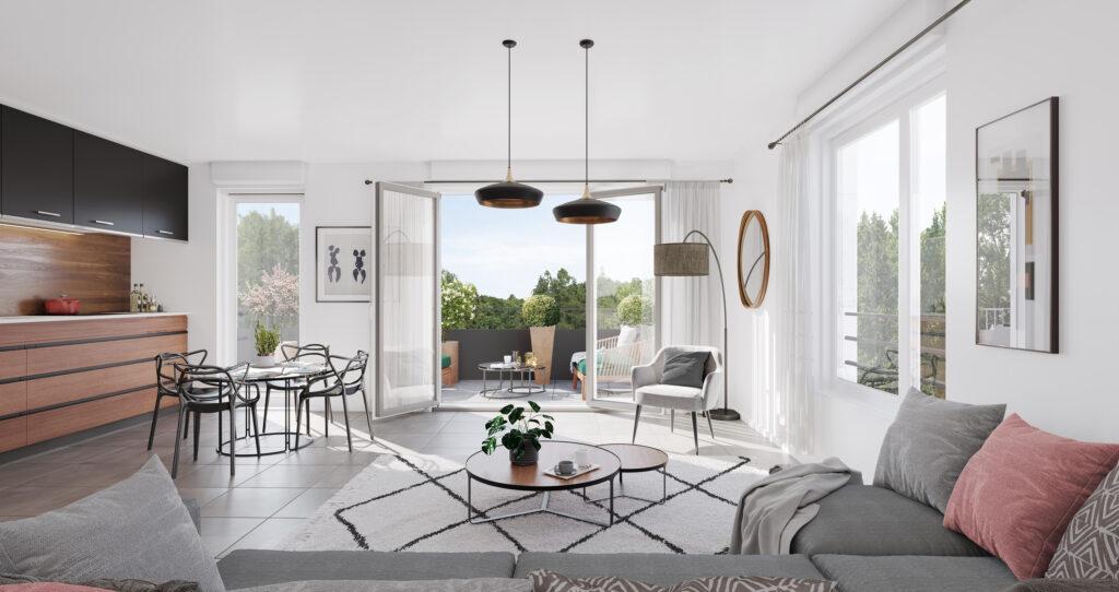 Appartement neuf 2 pièces 40 m²