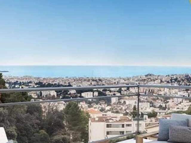 NEUF 4 pièces avec terrasse vue mer - Cave, garages - proche Can — photo du bien