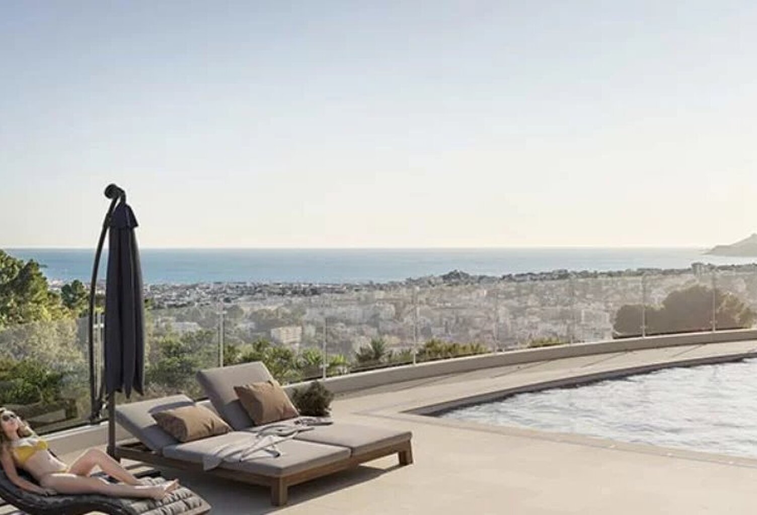 Spacieux 5 pièces-Programme neuf avec vue mer-Proche de Cannes ( — photo 1