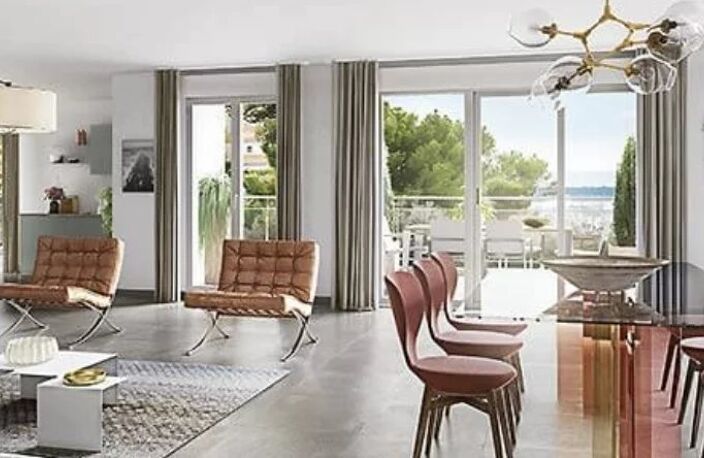Spacieux 5 pièces-Programme neuf avec vue mer-Proche de Cannes ( — photo 3