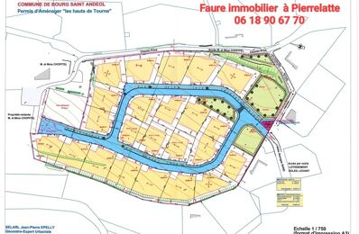 vente terrain 75 000 € à proximité de Labastide-de-Virac (07150)