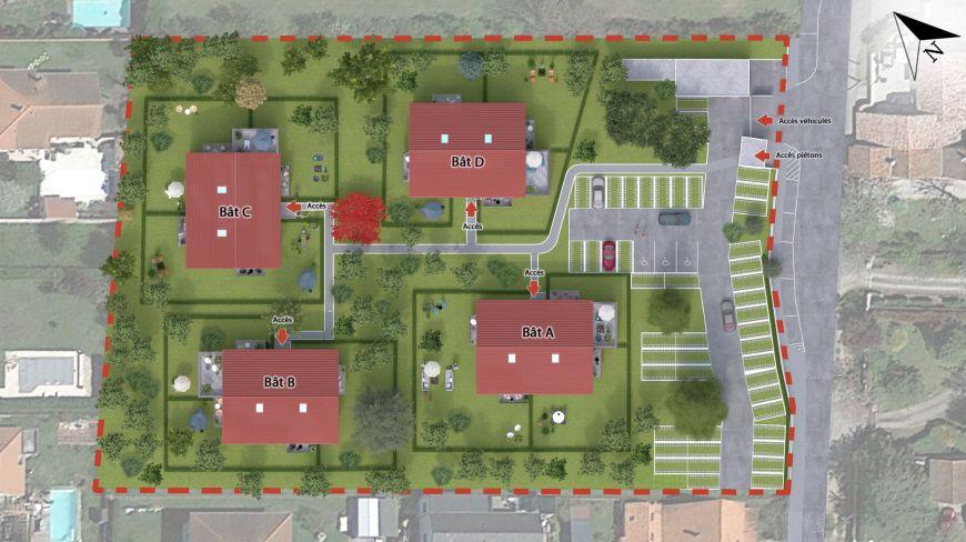 Appartement neuf 2 pièces 39 m²