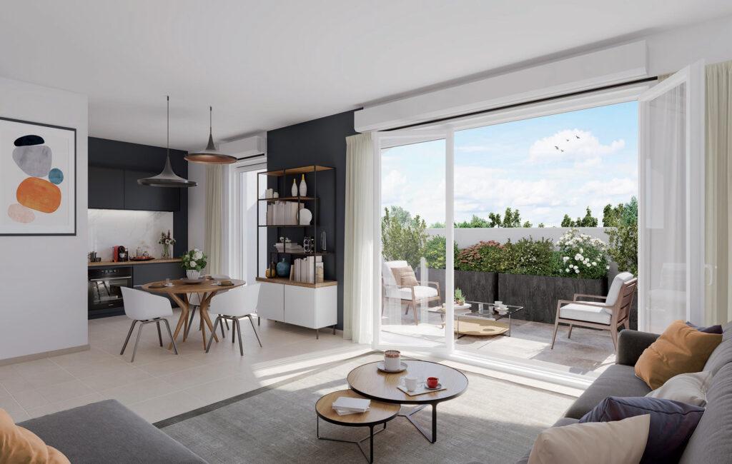 Appartement neuf 2 pièces 46 m²