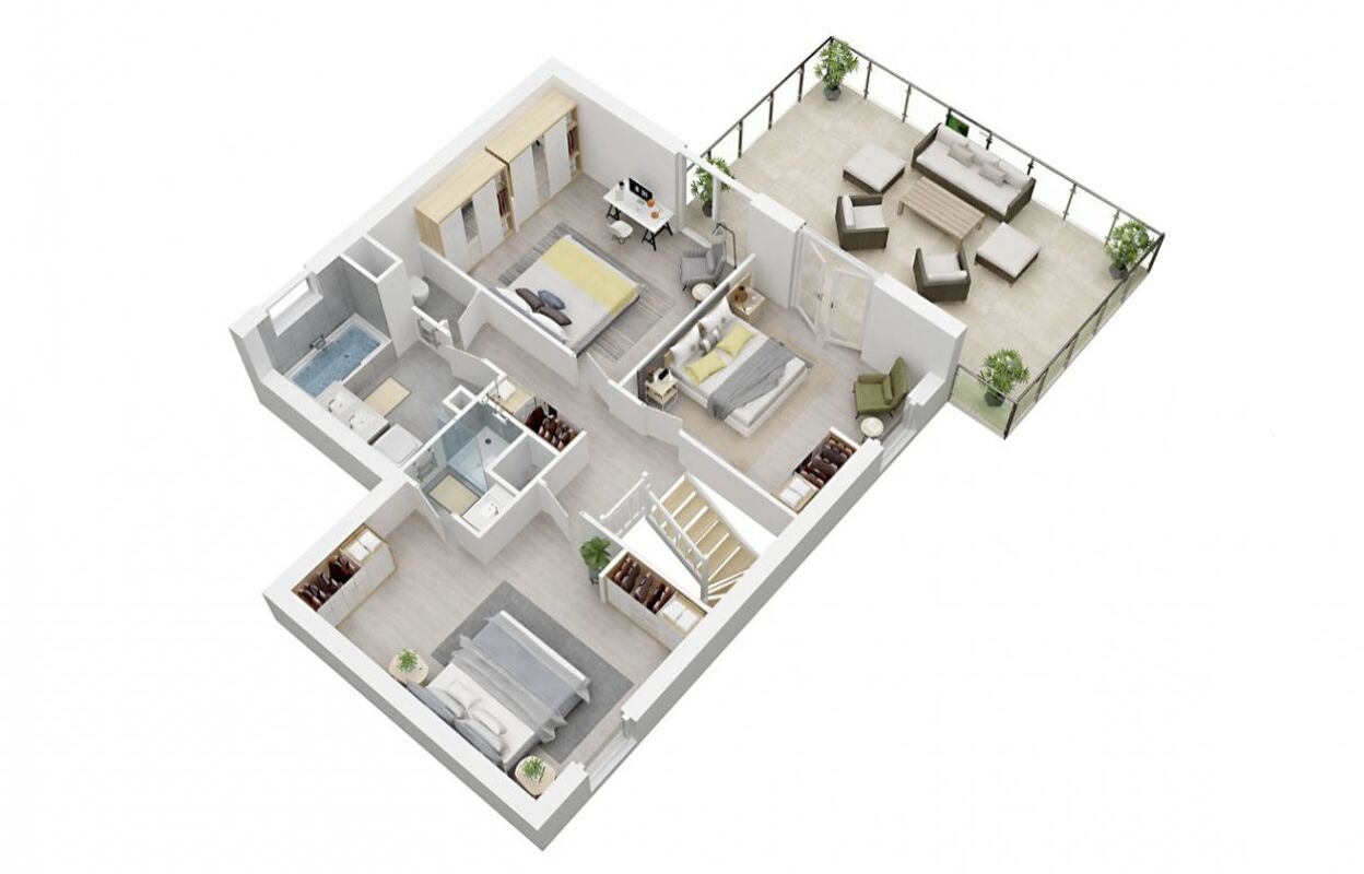 appartement 5 pièces 122 m2 à vendre à Le Bouscat (33110)