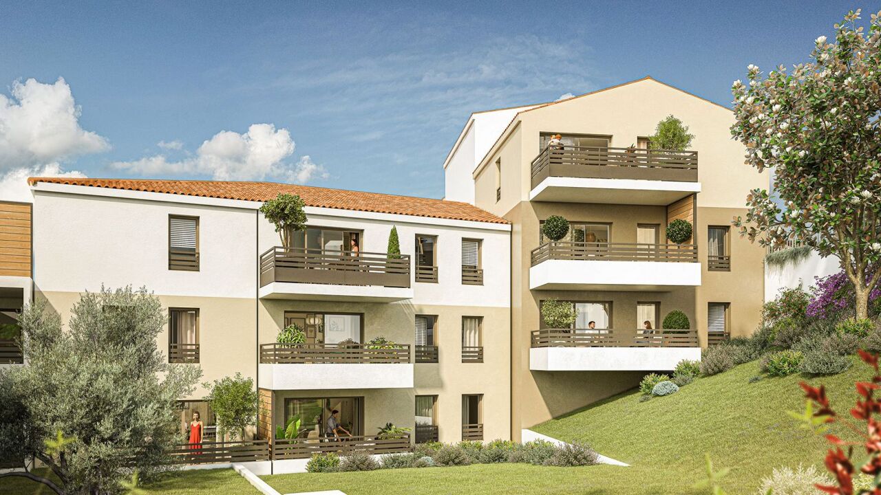 appartement neuf T2, T3, T4 pièces 37 à 85 m2 à vendre à Nîmes (30000)