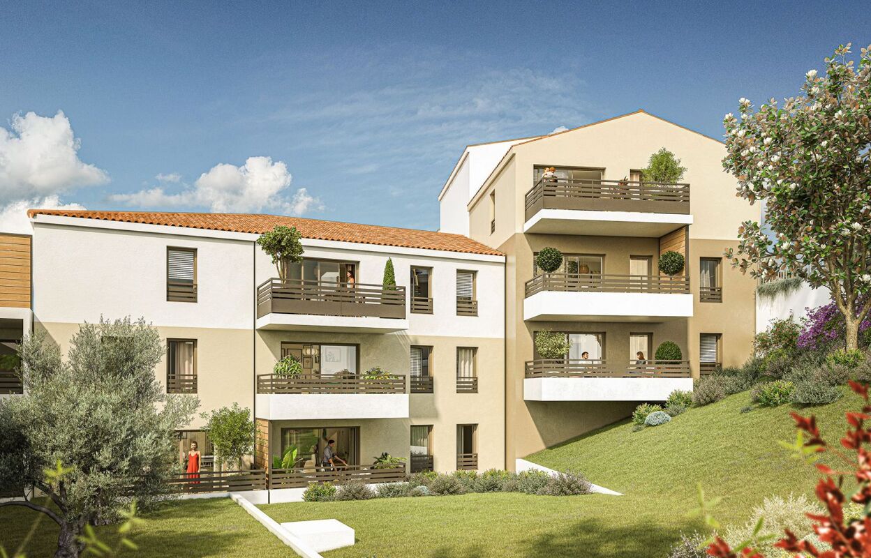 appartement neuf T2, T3, T4 pièces 37 à 85 m2 à vendre à Nîmes (30000)