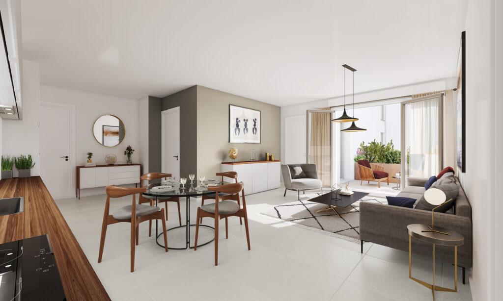 Appartement neuf 2 pièces 40 m²