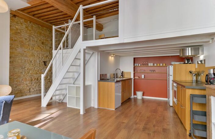 Lyon 1er - Appartement 42,55 m² - Une mezzanine de 15 m² — photo 2