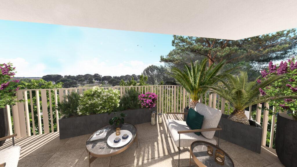 Appartement neuf 2 pièces 48 m²