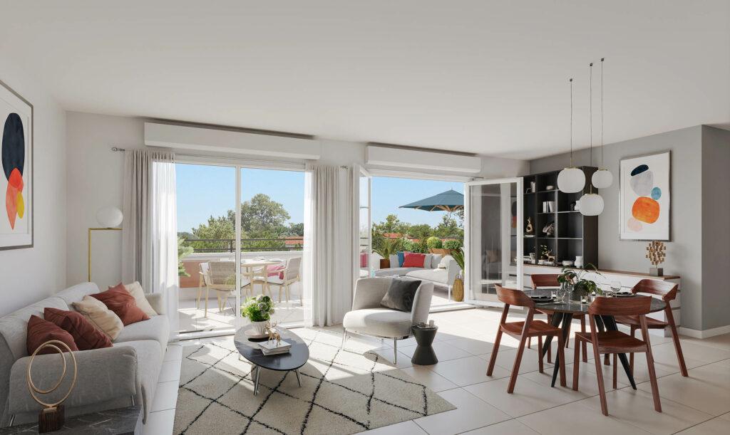 Appartement neuf 3 pièces 59 m²