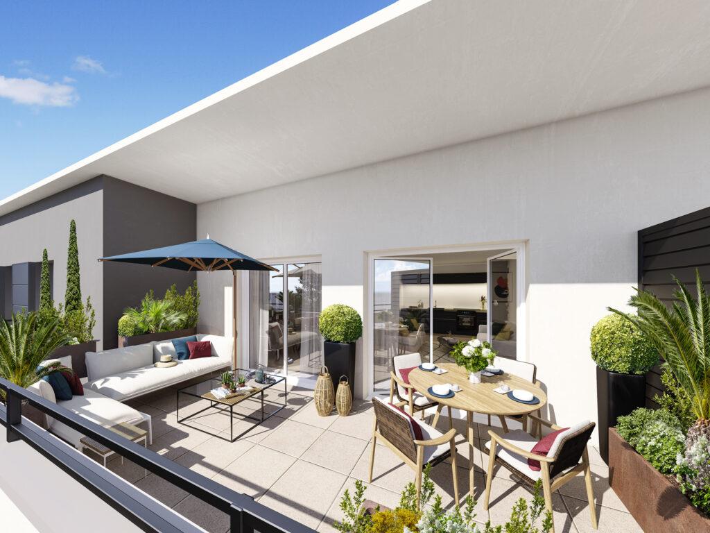 Appartement neuf 3 pièces 59 m²