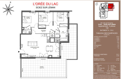vente appartement 460 500 € à proximité de Douvaine (74140)
