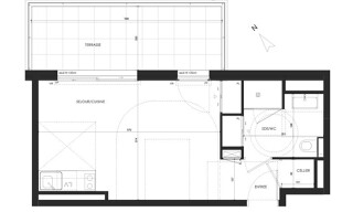 Appartement 1 Pièce 30 m² à vendre à Saint-Malo (35400)