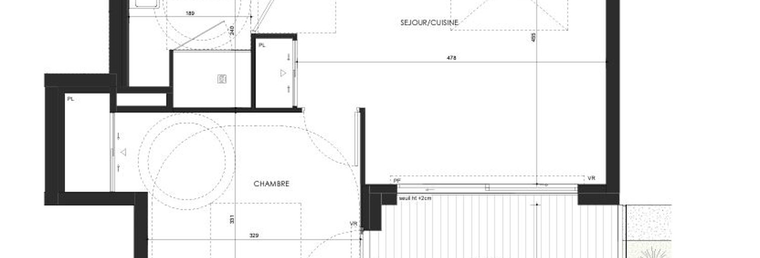 Appartement 2 Pièces 40 m² à vendre à Saint-Malo (35400)