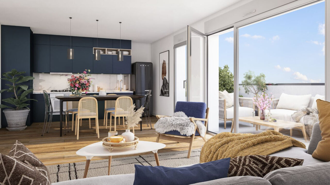 appartement 2 pièces 42 m2 à vendre à Rennes (35000)
