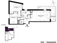 RENNES - Quartier Landry - Appartement T3 avec balcon et parking — photo 3