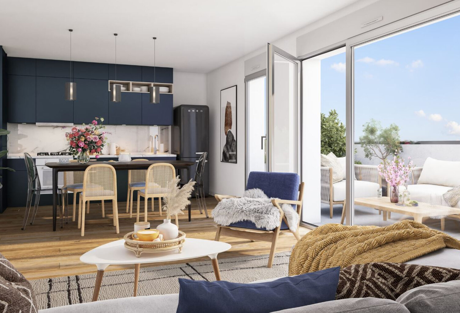 RENNES - Quartier Landry - Appartement T5 avec terrasse et parking — photo 1