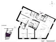 Saint-Malo - quartier Gare - Appartement T5 de 108 m2 avec terrasse et parkings — photo 3