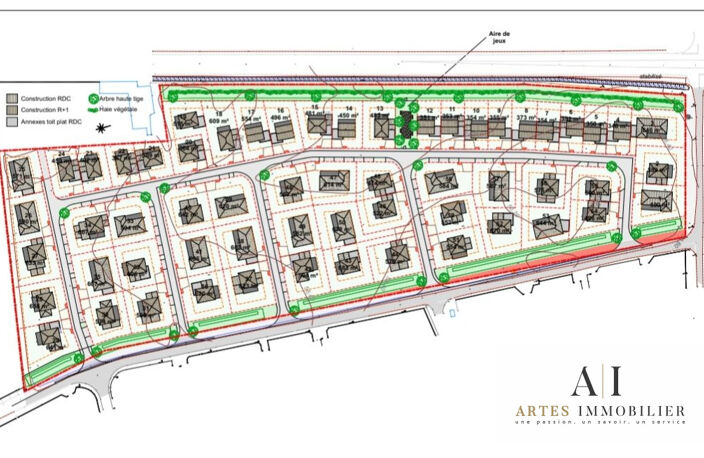 PARCELLE A BATIR DE 587 m² — photo 2