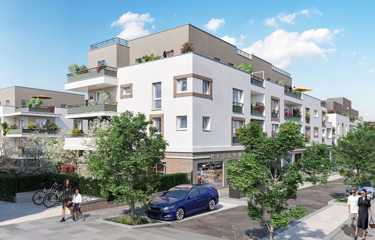 appartement neuf T2, T3, T4, T5 pièces 42 à 95 m2 à vendre à Carrières-sur-Seine (78420)