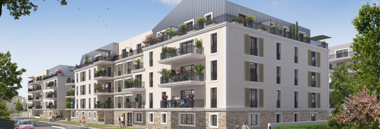 Appartement neuf T1, T2, T3, T4, T5 Pièce 35 à 98 m² à vendre à Meaux (77100)