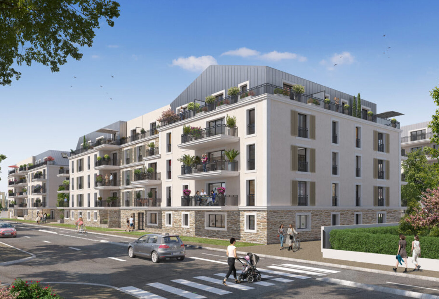 Vente programme neuf T3 56 m² Meaux (77100) — photo 1