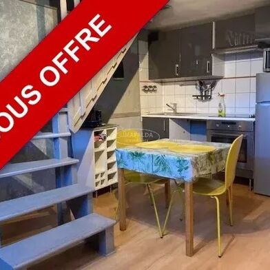 Appartement 2 pièces 38 m²